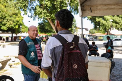 Operação Centro Mais Seguro completa um mês com 543 abordagens sociais e ações no Centro de Manaus