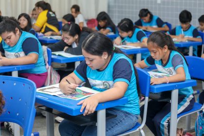 Simulado do Educa+ Manaus mobiliza mais de 38 mil estudantes do ensino fundamental em 28/7