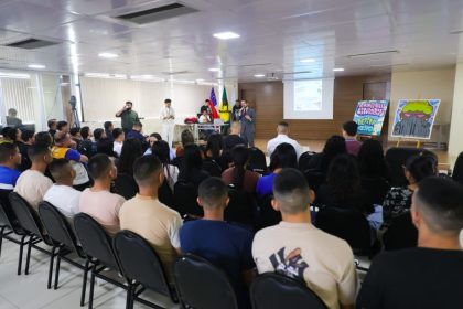 Sejusc participa da 5ª edição do Caminhos Literários com foco na cultura hip-hop nas unidades socioeducativas