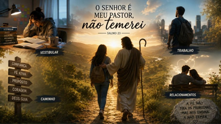 Do medo à confiança: aprendendo a dizer “não temerei”