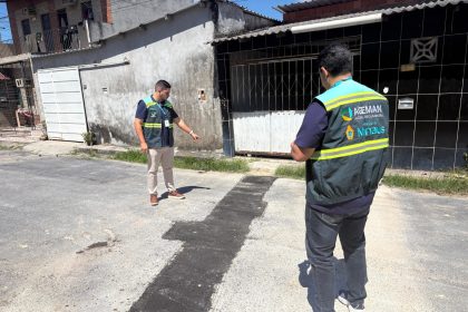 Ageman vistoria mais de 300 ruas em Manaus para fiscalizar recomposição do pavimento asfáltico após obras da Águas de Manaus