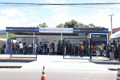 Governo do Amazonas inaugura segundo Pit Stop Motociclista Legal em Manaus para atender profissionais da dupla roda
