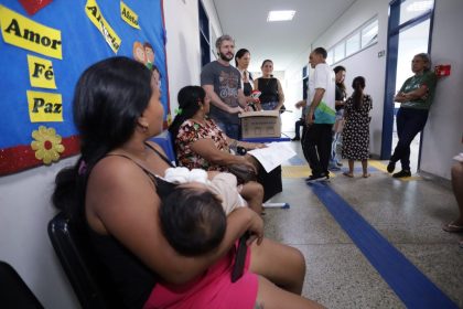 Prefeitura de Manaus realiza obras e mutirão de saúde em Santa Etelvina pelo Manaus que a Gente Cuida no dia 11/7