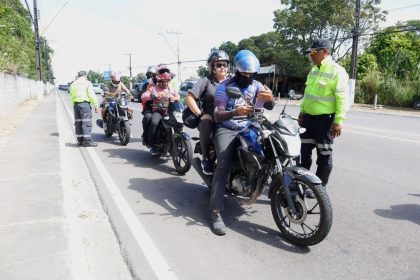 IMMU realiza operação Mobilidade Segura em Manaus e aborda 105 veículos na manhã de 29/7