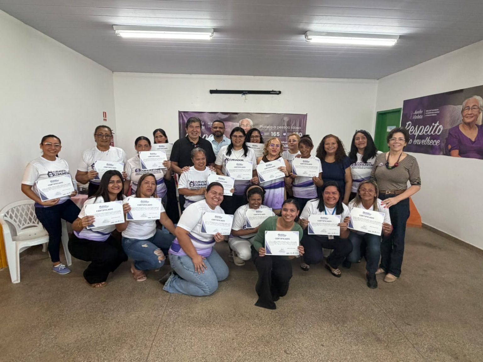 Prefeitura de Manaus conclui turmas do curso de Cuidador Comunitário de Pessoas Idosas e amplia rede de cuidado na cidade