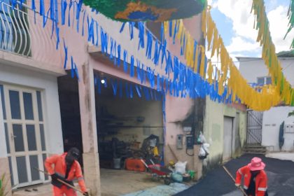 Recapeamento da rua Dom Sebastião renova pavimento e melhora mobilidade no Parque 10 de Novembro