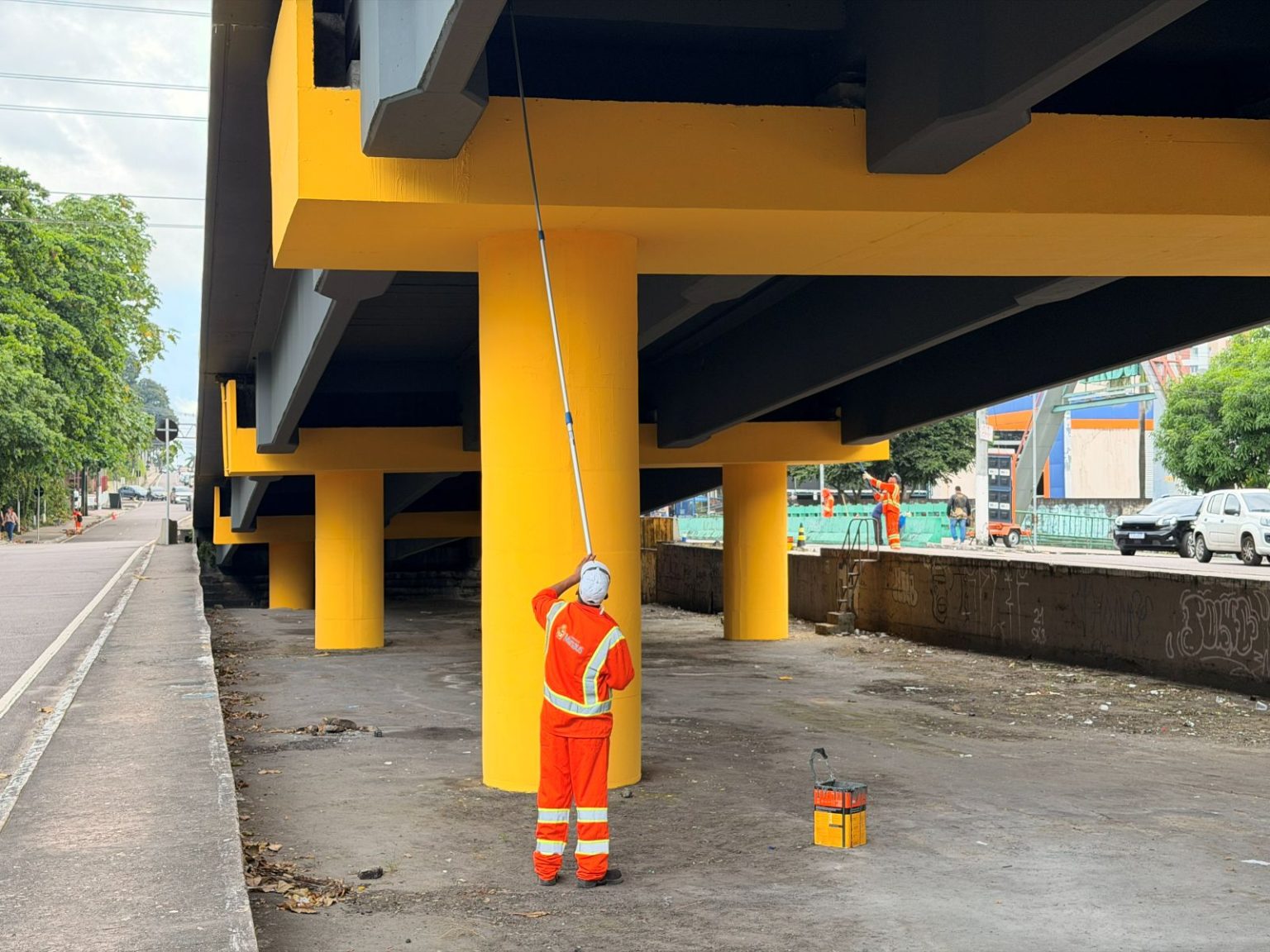 Prefeitura de Manaus inicia modernização dos complexos viários com obras no Miguel Arraes e prevê intervenções em outros viadutos