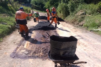 Recuperação asfáltica na rua 18 melhora trafegabilidade e segurança no Mauazinho, Manaus