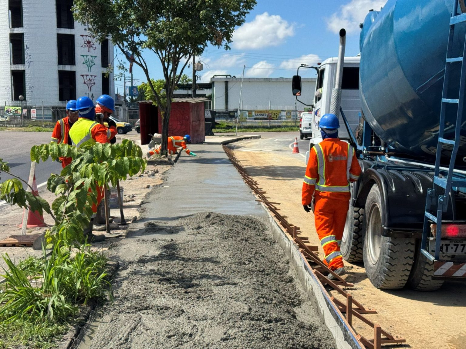 Prefeitura de Manaus inicia revitalização da avenida Margarita para ampliar segurança e acessibilidade dos moradores