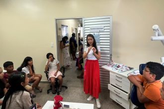 Manaus amplia atividades do Julho Laranja para incentivar avaliação precoce da saúde bucal infantil