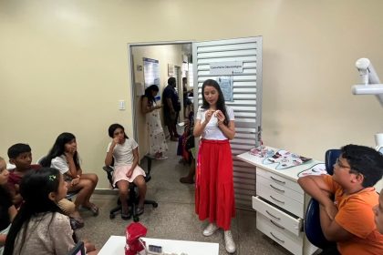 Manaus amplia atividades do Julho Laranja para incentivar avaliação precoce da saúde bucal infantil