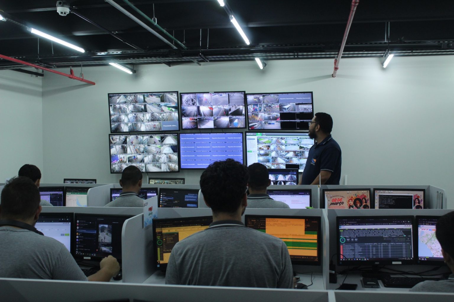 Manaus amplia videomonitoramento inteligente para dez terminais e estações do transporte público em 2026