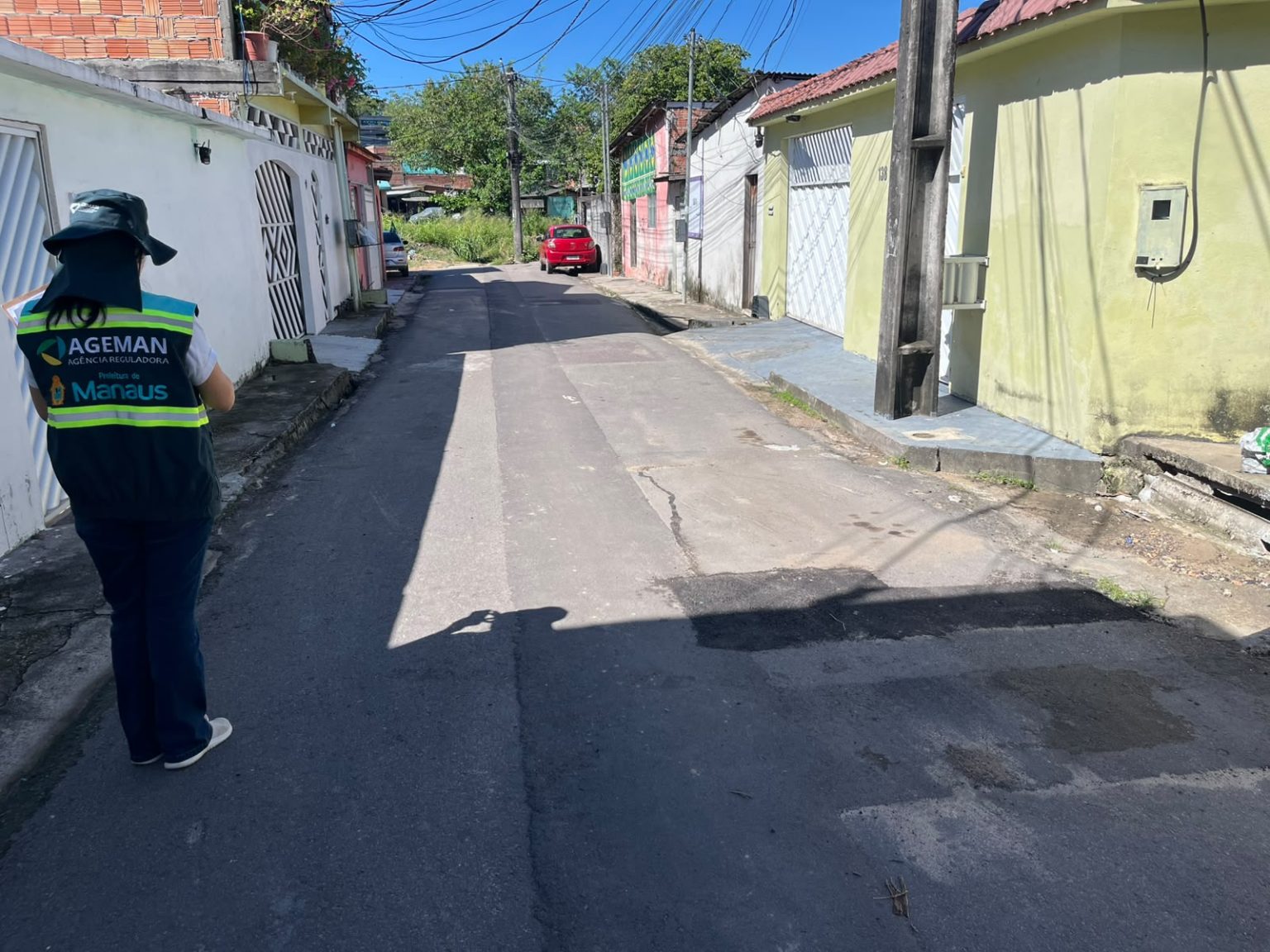 Ageman intensifica vistorias na recomposição asfáltica feita pela Águas de Manaus em várias zonas de Manaus