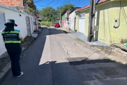Ageman intensifica vistorias na recomposição asfáltica feita pela Águas de Manaus em várias zonas de Manaus