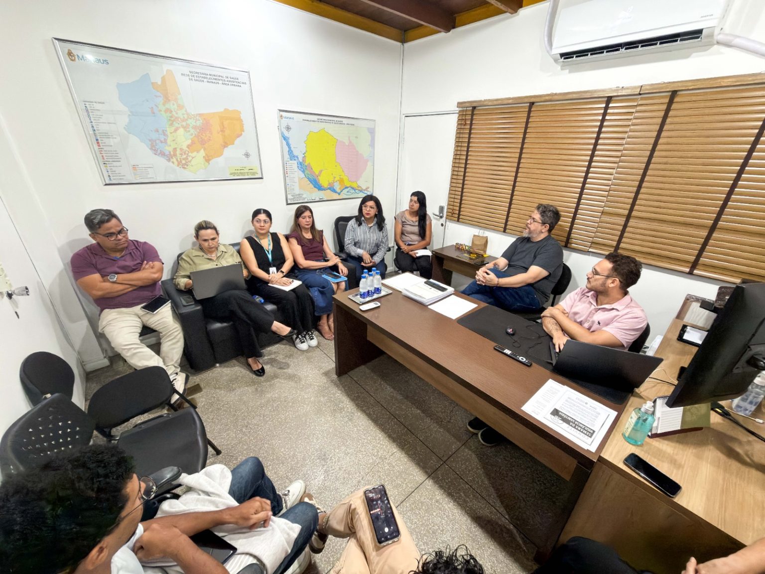 Programa de Integridade é apresentado pela CGM a gestores da Secretaria Municipal de Saúde em reunião da Prefeitura de Manaus