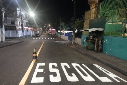Manaus amplia revitalização da sinalização horizontal em corredores da zona Sul e Lírio do Vale
