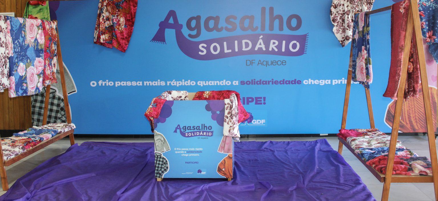 Drive-Thru Solidário encerra arrecadação da Campanha do Agasalho 2026 na Rampa da Loba em frente ao Palácio do Buriti