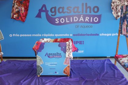 Drive-Thru Solidário encerra arrecadação da Campanha do Agasalho 2026 na Rampa da Loba em frente ao Palácio do Buriti