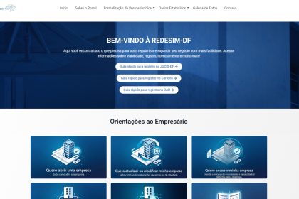 Jucis-DF apresenta o novo Portal Redesim-DF para apoiar abertura e gestão de empresas no Distrito Federal