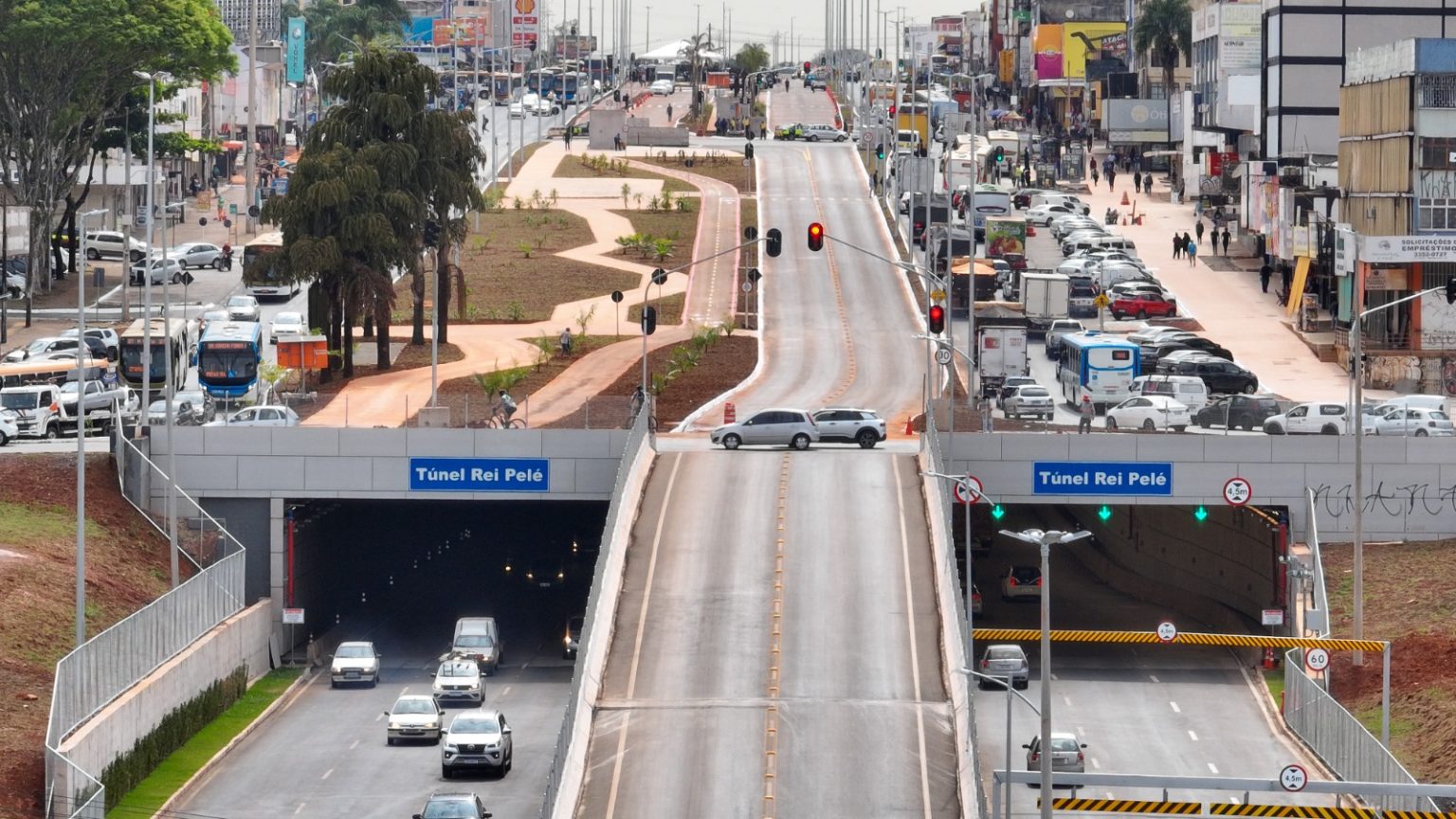 Túnel Rei Pelé será totalmente interditado para simulado integrado de produto perigoso no domingo (12) das 9h às 12h