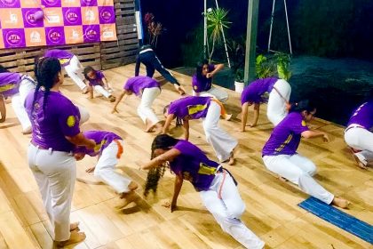 Inscrições abertas para vivências de capoeira do projeto Mulheres Fortes nos dias 18, 19 e 25