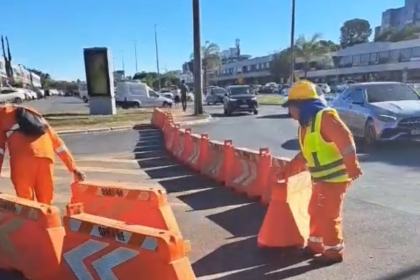Remanejamento da adutora permite liberação do acesso ao Sudoeste pela 4ª Avenida na sexta-feira (17)
