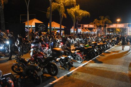 Policiamento e controle de trânsito durante o Capital Moto Week 2026 no Parque de Exposições da Granja do Torto
