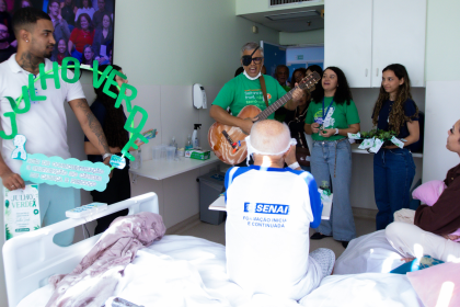 Campanha Julho Verde reforça prevenção e diagnóstico do câncer de cabeça e pescoço no Hospital de Base do DF
