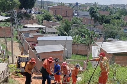 Pavimentação da rua Betel no Nova Cidade amplia mobilidade e acesso de moradores em Manaus