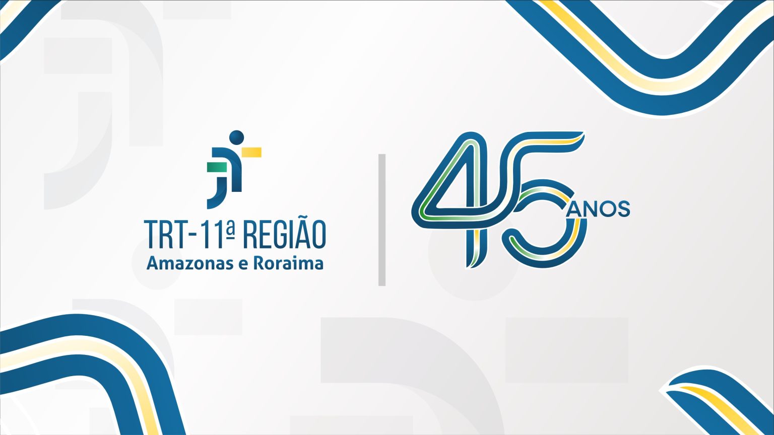 TRT-11 apresenta marca dos 45 anos e destaca identidade visual inspirada nos rios da Amazônia