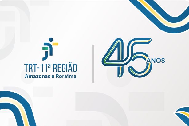 TRT-11 apresenta marca dos 45 anos e destaca identidade visual inspirada nos rios da Amazônia