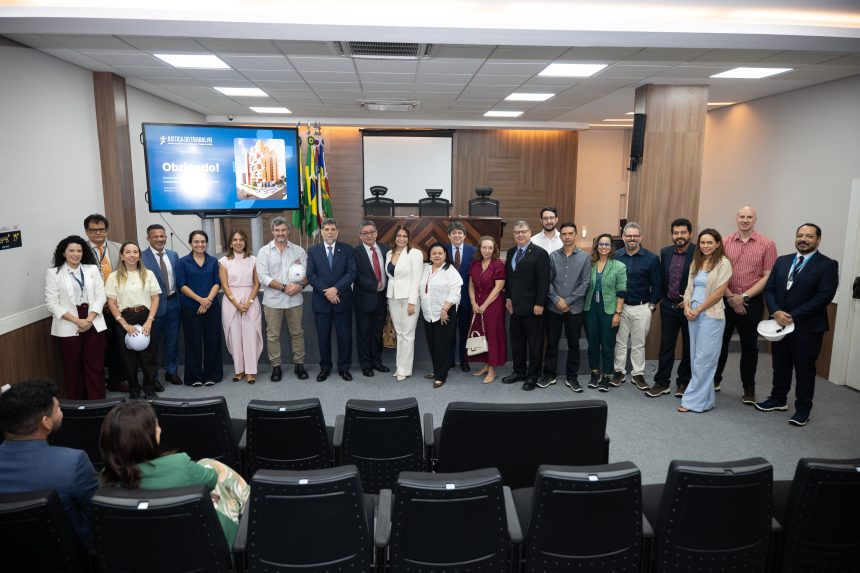 Ministro do TST conhece projeto do novo Fórum Trabalhista de Manaus e destaca inovação e sustentabilidade no empreendimento