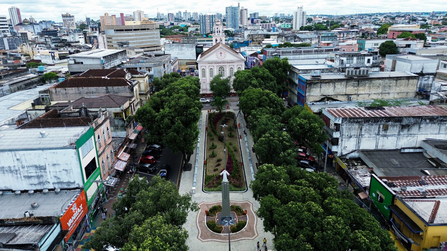 Manaus reforça preservação do patrimônio histórico e requalificação do Centro durante agosto