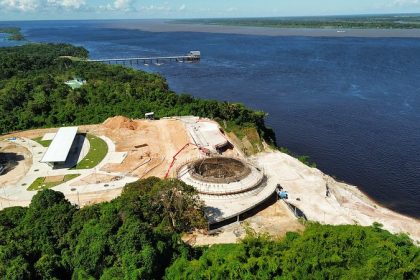 Obras do parque Encontro das Águas Rosa Almeida avançam com frentes simultâneas nesta quinzena