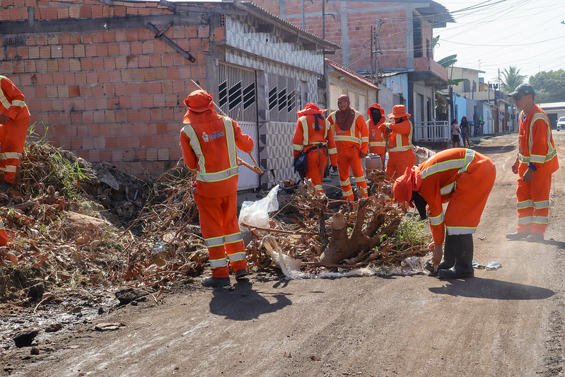 Força-tarefa Manaus que a Gente Cuida leva serviços, empregos e limpeza ao Parque Solimões em 14/8