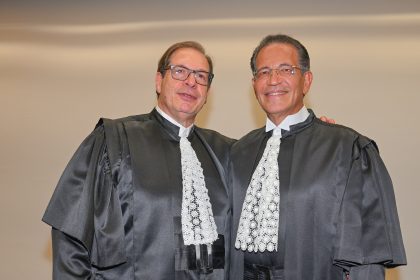 Luis Felipe Salomão assume presidência do STJ com Mauro Campbell Marques na vice-presidência em solenidade em Brasília