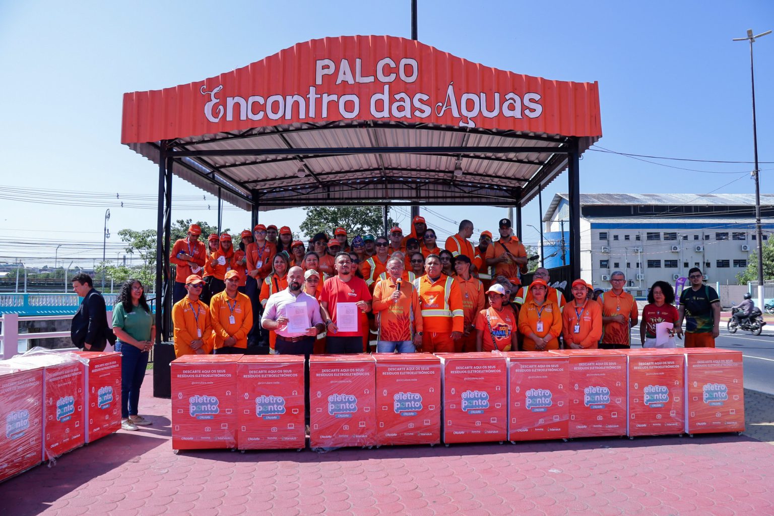 Manaus instala 62 pontos de entrega voluntária para descarte de resíduos eletroeletrônicos em todas as zonas da cidade