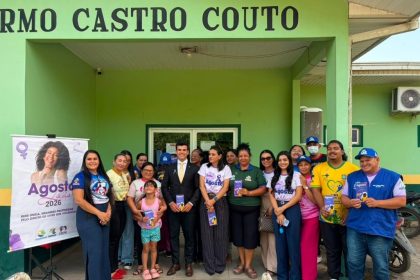 Comarca de Nova Olinda do Norte realiza palestras em UBS sobre a Lei Maria da Penha e prevenção da violência