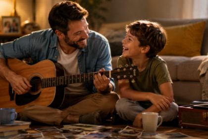 Conversas que aproximam pais e filhos: criando memórias afetivas com música
