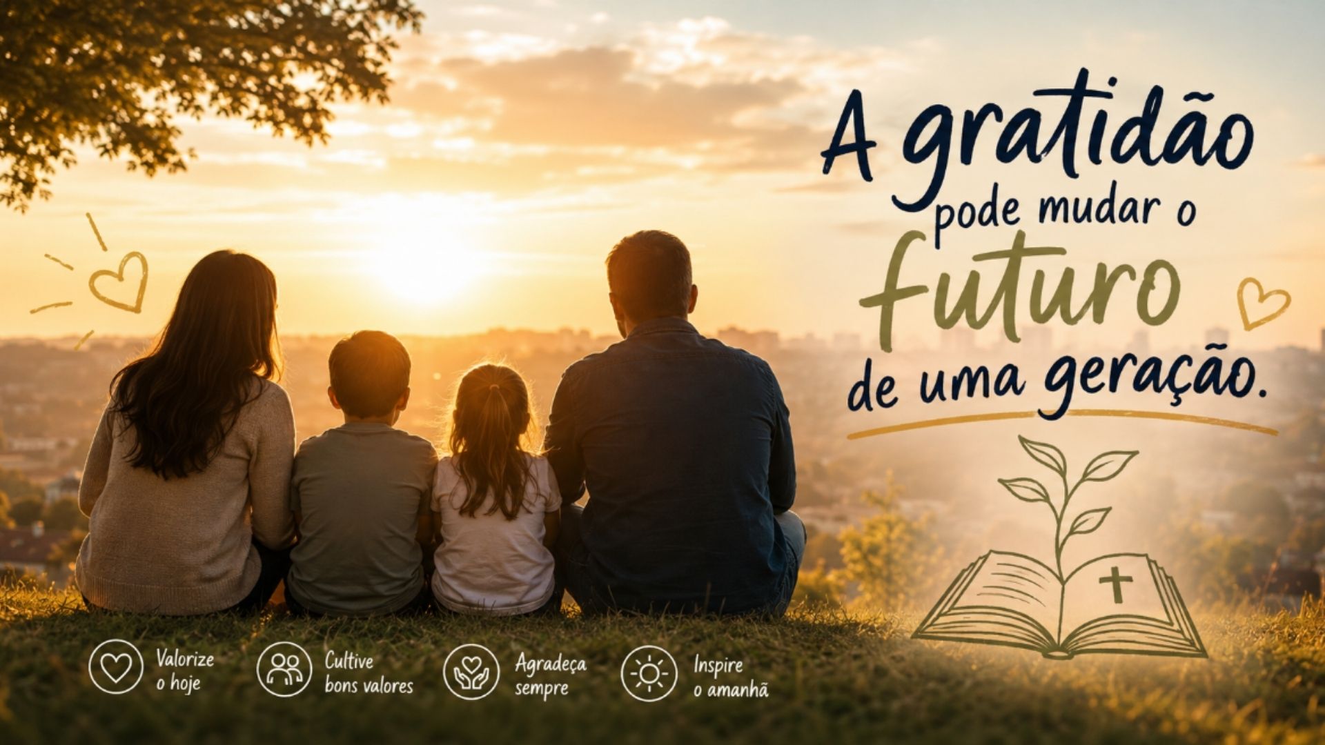 A gratidão pode mudar o futuro de uma geração
