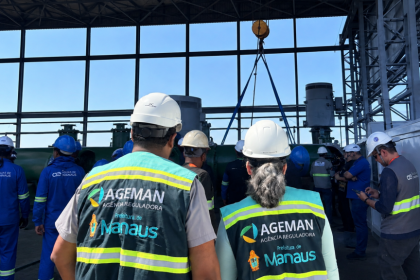Ageman acompanha parada programada da ETA Ponta das Lajes e impacto no abastecimento de água em bairros de Manaus