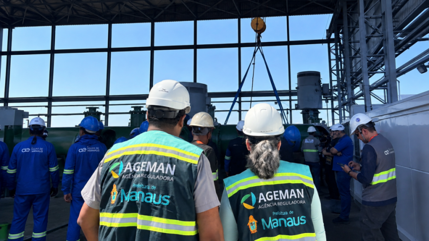 Ageman acompanha parada programada da ETA Ponta das Lajes e impacto no abastecimento de água em bairros de Manaus
