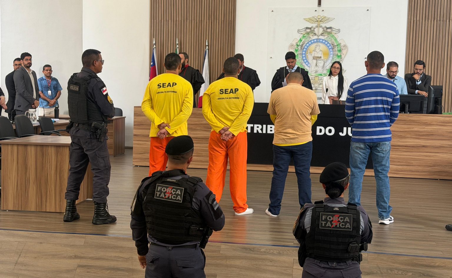 Tribunal do Júri condena dois réus por motim Vidal Pessoa e fixa pena individual de 196 anos