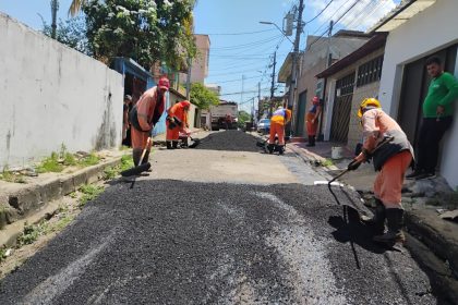 Recuperação asfáltica em Manaus avança com obras nas ruas Boa Vista e São Bento