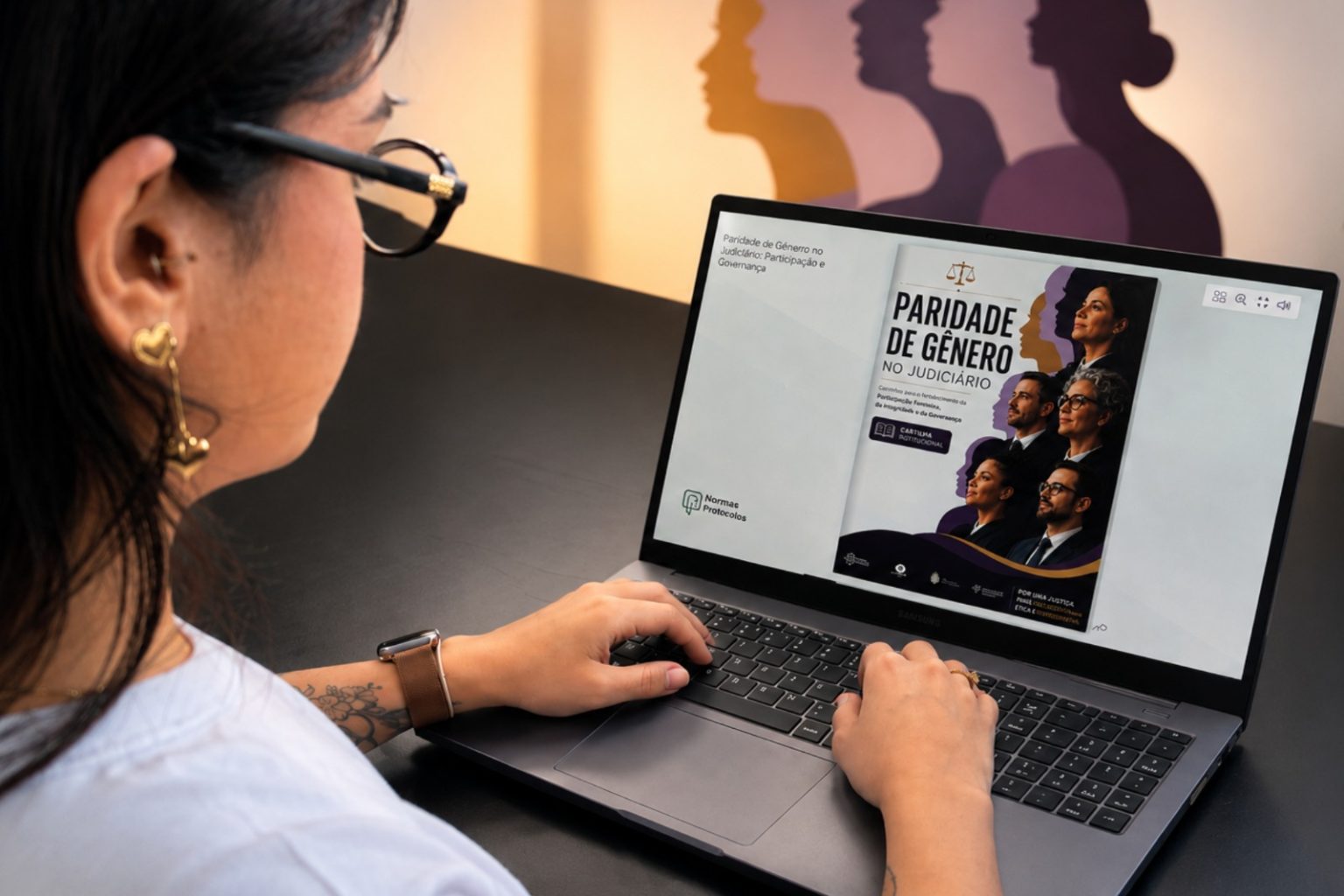 Tribunal de Justiça do Amazonas lança cartilha digital sobre paridade de gênero para ampliar participação feminina no Judiciário