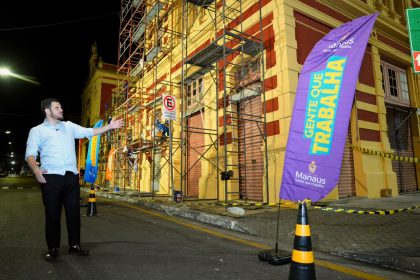 Prefeito de Manaus vistoria recuperação do Mercado Adolpho Lisboa e detalha intervenções no prédio histórico