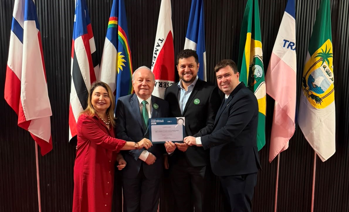 Tribunal de Justiça do Amazonas alcança 100% no Ranking da Transparência do CNJ e recebe certificado em Brasília