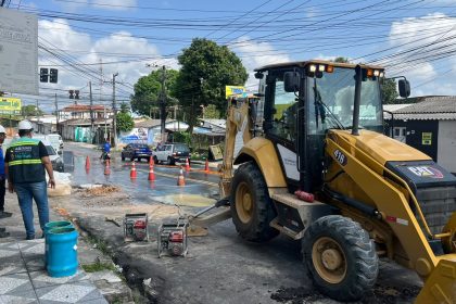Ageman aplica R$ 968.515,93 em multas à Águas de Manaus por vazamentos e danos ao pavimento em Manaus