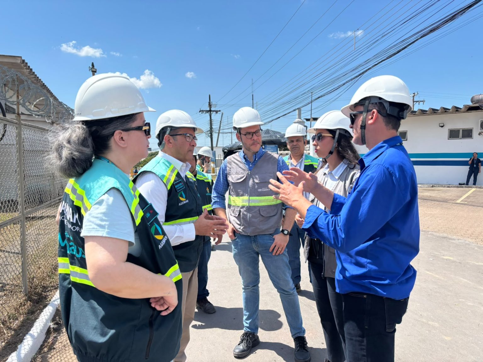 Ageman fiscaliza parada programada da Águas de Manaus e acompanha restabelecimento gradual do abastecimento em Manaus