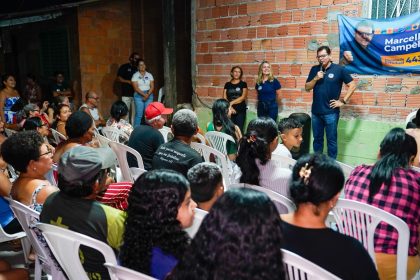 Marcellus Campêlo defende casa própria e proteção das famílias em encontro com moradores do Jorge Teixeira 2